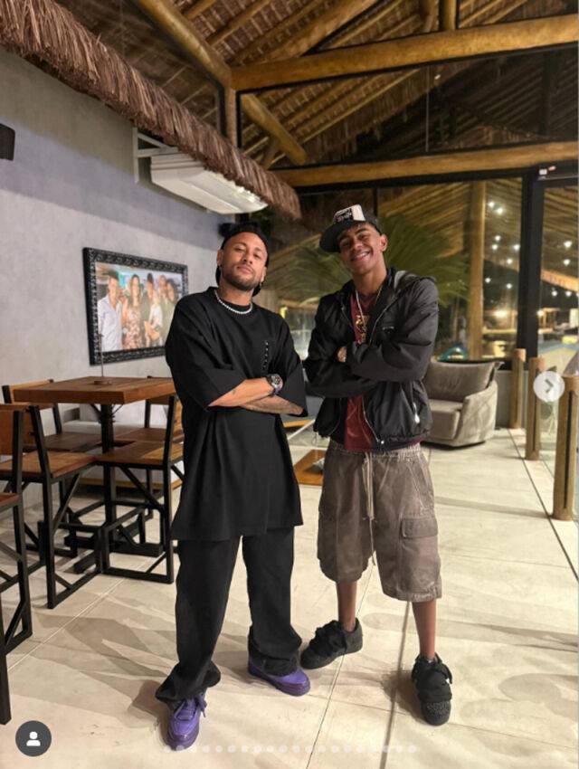 네이마르(왼쪽)와 야말. /야말 인스타그램