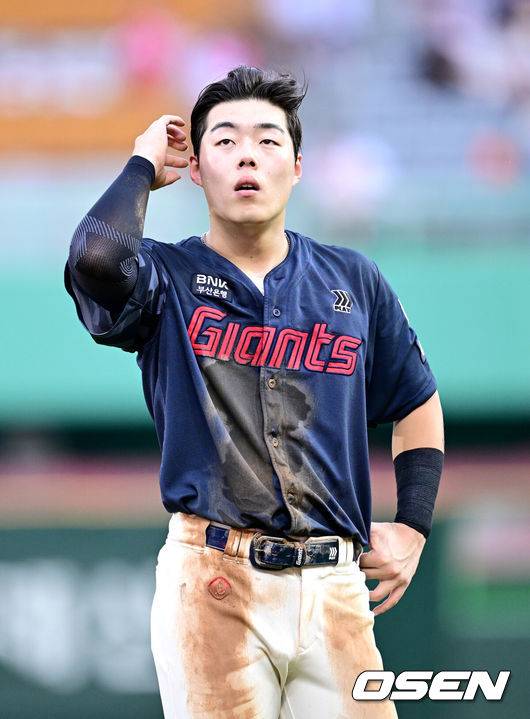 [OSEN=최규한 기자] 롯데 고승민 / dreamer@osen.co.kr
