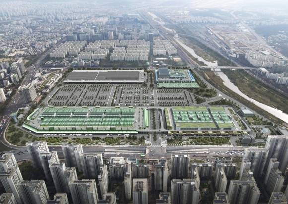 2031년 시설 현대화가 마무리되는 가락시장 조감도. 한국농수산물도매시장법인협회 제공