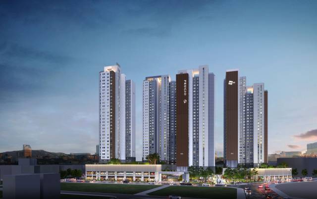 리버센트 푸르지오 위브 투시도. 사진 제공=대우건설