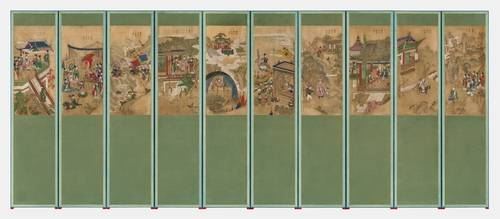 구운몽도 병풍. 사진 제공=국가유산청