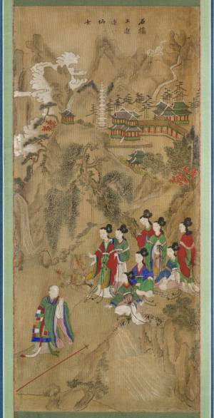 구운몽도 병풍 일부. 사진 제공=국가유산청