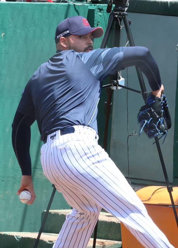 롯데 자이언츠의 알렉 감보아 ⓒ연합뉴스