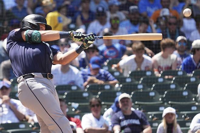 ▲ 시애틀 매리너스 포수 칼 롤리. ⓒ연합뉴스/AP