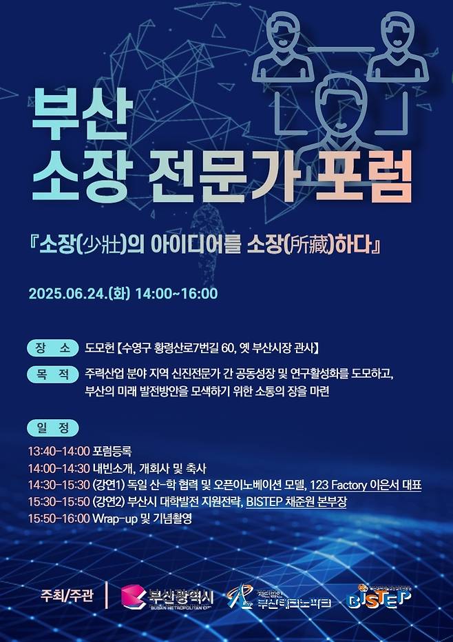 24일 '부산 소장 전문가 포럼' [부산테크노파크 제공]