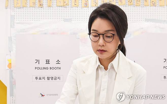 김건희 여사 [촬영 신현우] 2025.6.3 [공동취재]