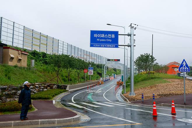 범서하이패스IC 모습. 최지원 기자