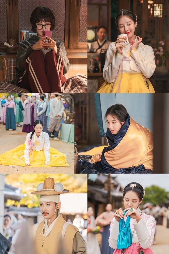 서현은 '남주의 첫날밤을 가져버렸다'에서 소설의 열혈 독자 여대생 K의 영혼이 빙의 된 단역 차선책 역으로 시청자들과 만나고 있다. /KBS2