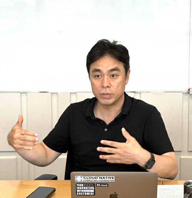 최지웅 회장이 클라우드 예산 확충의 필요성을 강조했다. (사진=한국클라우드산업협회)