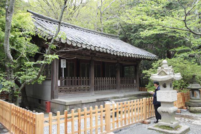 일본 가마쿠라시 고토쿠인 내에 있던 관월당. 조계종 제공