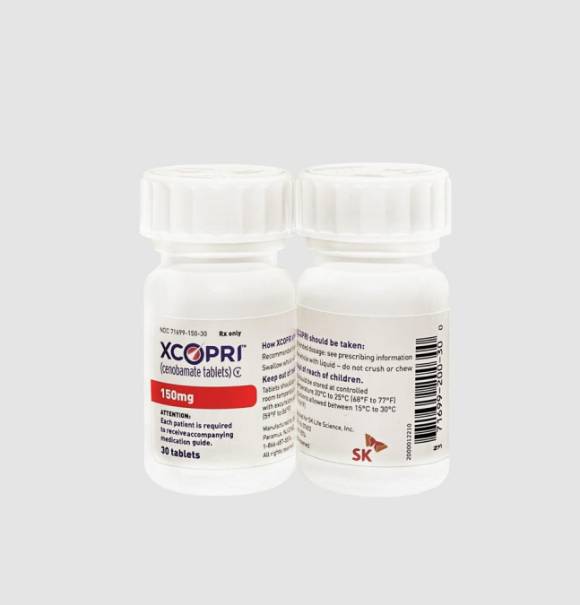 SK바이오팜 뇌전증 치료제 세노바메이트(미국명 엑스코프리). [사진=SK바이오팜 제공]