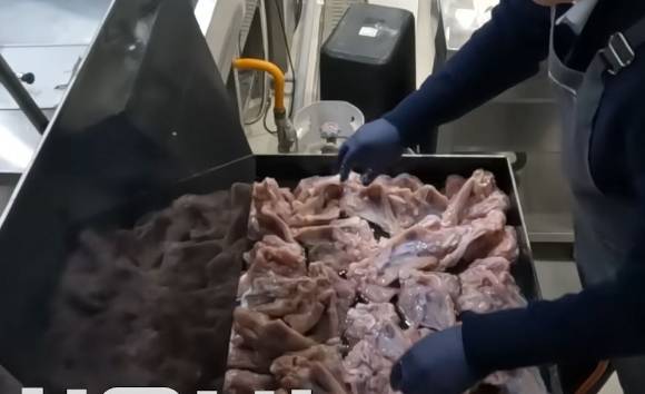 백종원 더본코리아 대표가 실내에 고압가스통을 두고 요리를 하다 국민신문고에 신고당했다. 사진은 지난해 5월 백 대표 유튜브에 올라온 영상. 백 대표는 당시 LP 가스통을 옆에 둔 채로 요리를 했다. [사진=유튜브 '니꺼내먹']