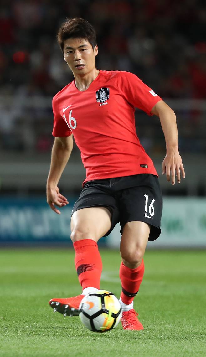 축구대표팀 기성용. [뉴스1]