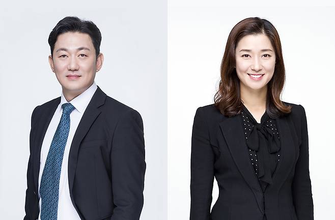 좌측부터 ‘기업지배구조 전략센터’ 센터장 이동건 변호사 및 부센터장 이숙미 변호사