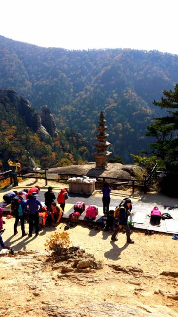 ▲ 설악산 봉정암 석가사리탑