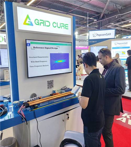 사진: 두바이 GITEX 정보통신박람회 참석 기술 시연