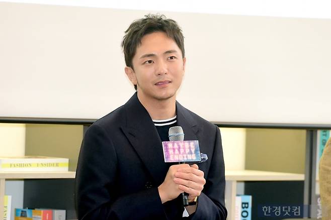 뮤지컬 '어쩌면 해피엔딩' 박천휴 작가 /사진=변성현 기자