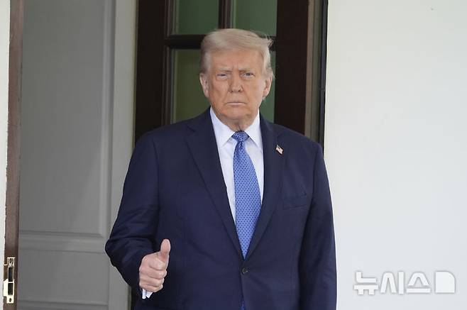 [워싱턴=AP/뉴시스] 도널드 트럼프 미국 대통령