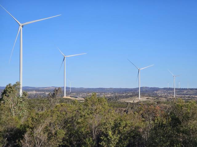 ▲풍력 발전소 단지 풍경. ⓒ연합뉴스