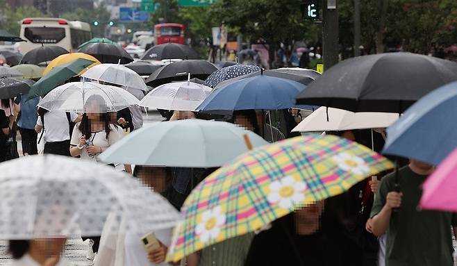 비는 새벽부터 전남·경남권에서 시작돼 전국으로 확대되겠다. 연합뉴스