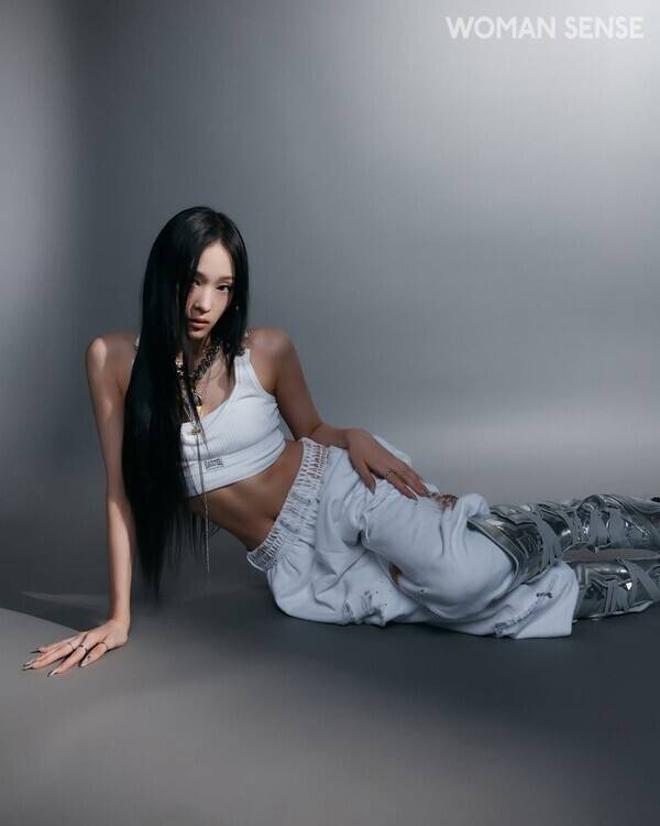 올데이 프로젝트(ALLDAY PROJECT) 멤버 애니(문서윤)는 '재벌 아이돌'이라는 수식어로 이목을 끌었다. 사진=더블랙레이블&nbsp;