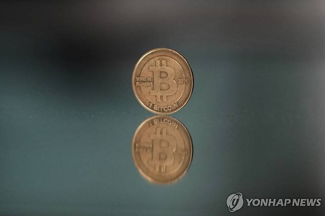 비트코인 [AP 연합뉴스 자료사진. 재판매 및 DB 금지]