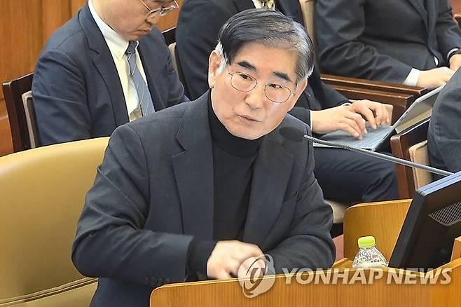 김용현 전 국방장관 [헌법재판소 제공. 재판매 및 DB 금지]
