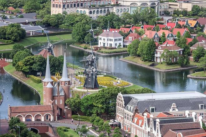 네덜란드 풍의 하우스텐보스 [사진/백승렬 기자]