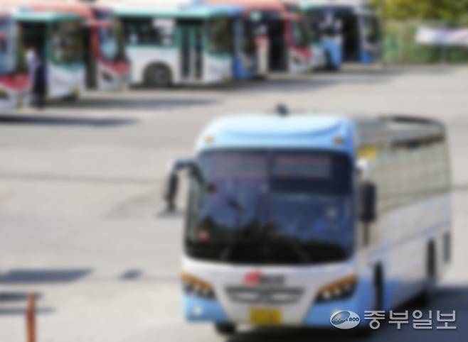 경기도의 한 시내버스 차고지. 중부포토DB(해당 기사와 관련 없음)