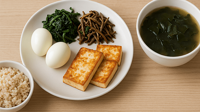 한식형 고단백 식단｜출처: Chat GPT