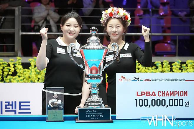 준우승자 김민아-우승자 김가영