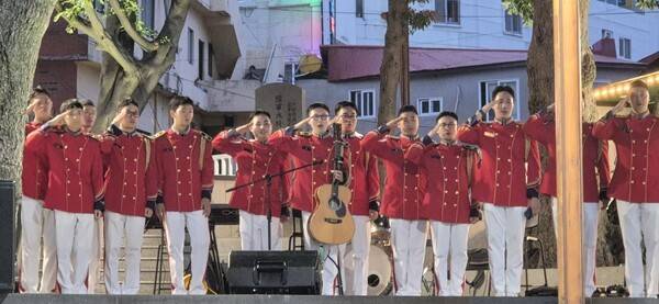 육군사관학교 군악대 (사진제공=울릉군청)