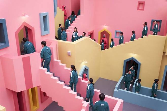 '오징어 게임' 시즌 2는 지난해 최다 영어 더빙 시청 시간을 기록했다.