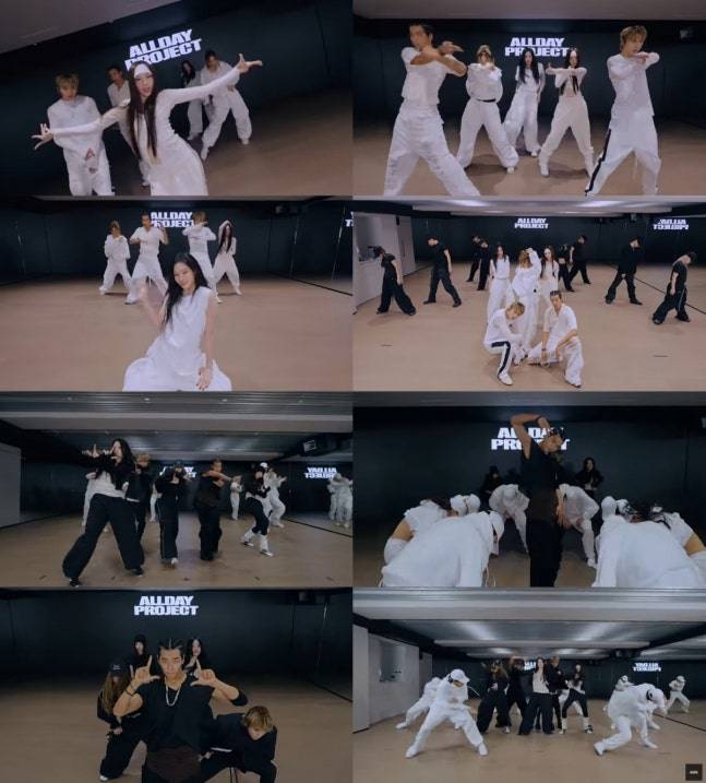 올데이 프로젝트, ‘페이머스·위키드’ 안무영상 100만 뷰 달성 (제공: 더블랙레이블)