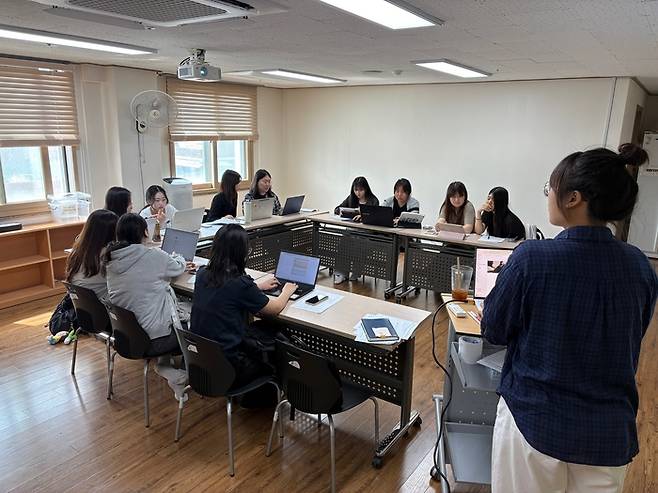 한양여대 동아리 맴포유가 서울시 동아리ON에 선정됐다. (사진=한양여대)