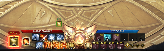 ▲ 인터페이스는 동일하지만, 깨달음의 따라 자원이 바뀐다