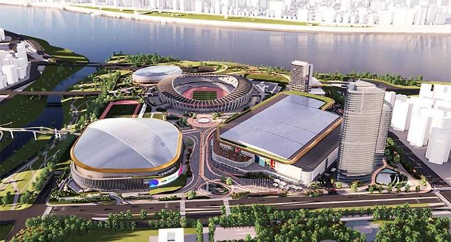 잠실 마이스 조감도. 사진=한경DB