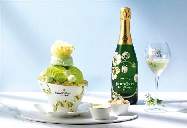 그랜드 인터컨티넨탈 서울 파르나스 ‘벨에포크 샴페인 빙수’