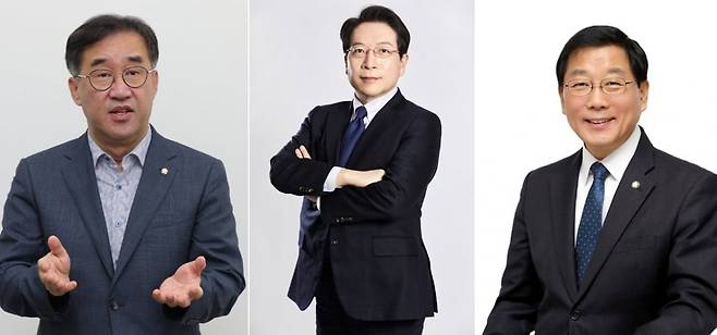 사진 왼쪽부터 맹성규 더불어민주당 의원, 김세용 고려대 교수, 윤후덕 더불어민주당 의원. 한경DB
