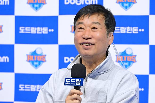 김호철 IBK기업은행 감독. 한국배구연맹 제공