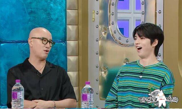 방송인 홍석천이 피겨 스케이팅 선수 차준환에게 관심을 보인다. / MBC '라디오스타'