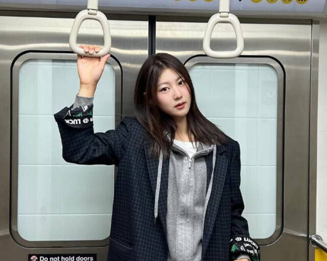 송지아가 골프를 위해 기록과 복습을 반복했다. / 박연수 소셜미디어 캡처