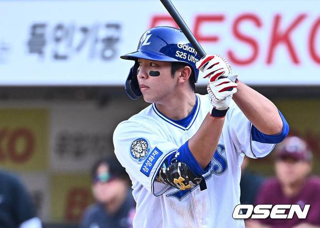 [OSEN=이석우 기자] 삼성 김영웅. 2025.03.23 / foto0307@osen.co.kr