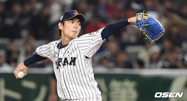 처음 적발된 오릭스 투수 야마오카 다이스케. OSEN DB