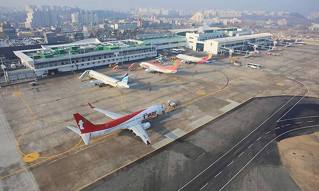 대구공항 전경. 대구시 제공