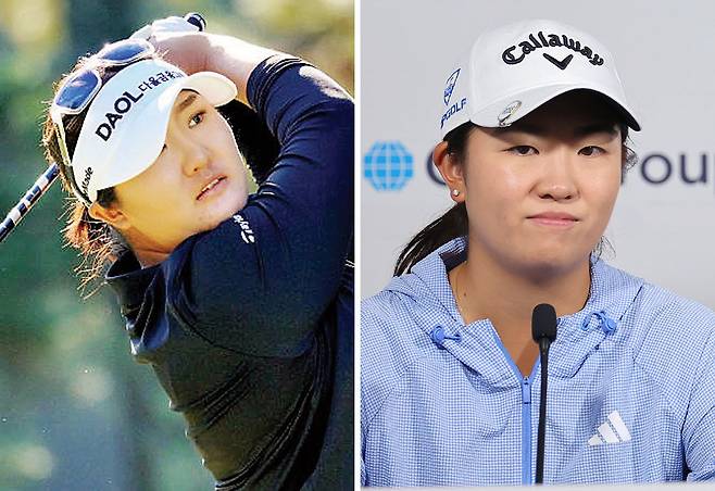 유해란(왼쪽)과 로즈장.