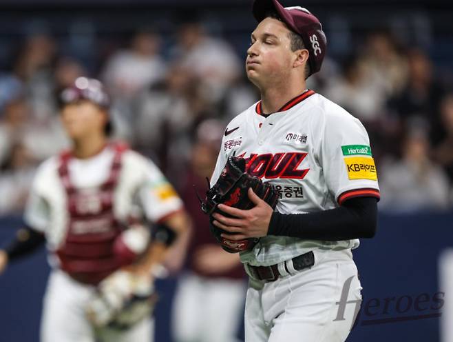 키움 외국인 투수 케니 로젠버그. /사진=키움 히어로즈 제공