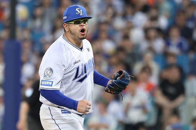 25일 대구 삼성라이온즈파크에서 펼쳐진 한화와 경기에 선발투수로 출전한 삼성 아리엘 후라도