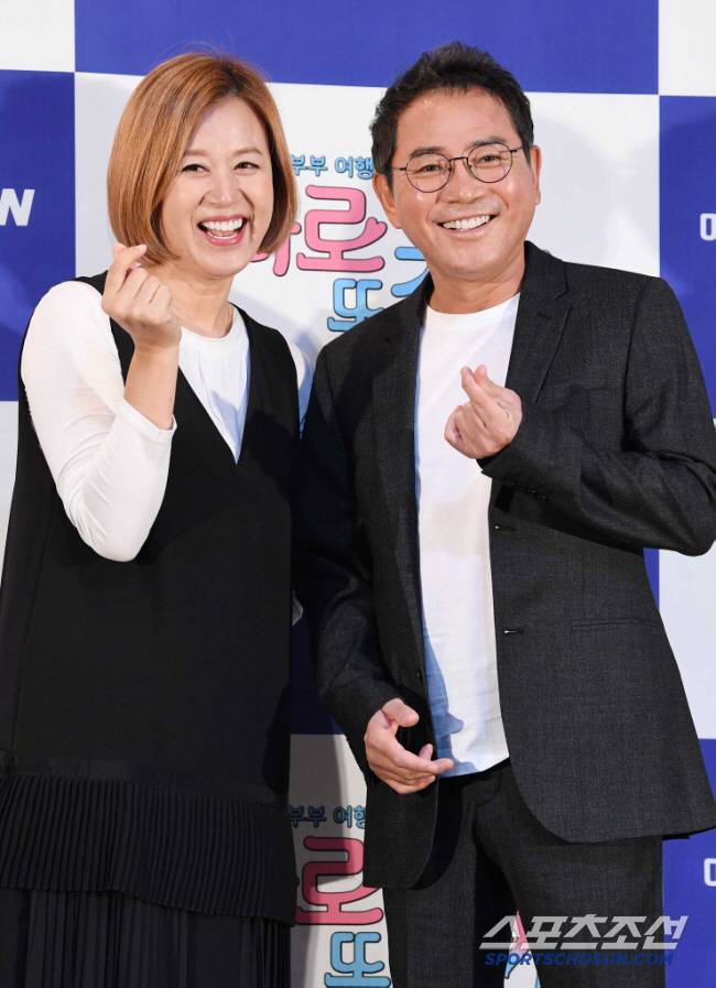 박미선(왼쪽), 이봉원. 스포츠조선DB