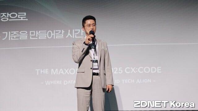 CJ올리브네트웍스 남승우 사업단장 (사진=한정호 기자)